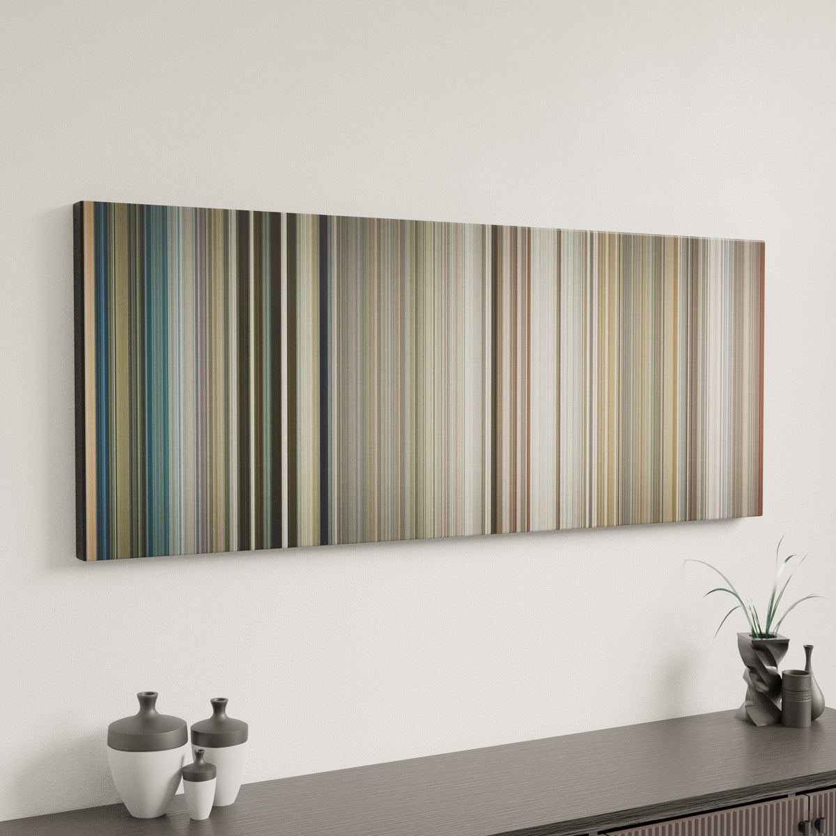 A Few Good Men canvas art in modern interior - movie color palette