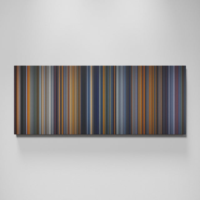 The Martian movie canvas wall art - color palette print