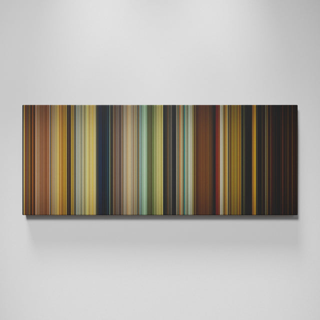 Apocalypse Now movie canvas wall art - color palette print