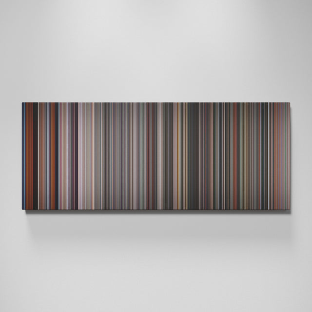 Apollo 13 movie canvas wall art - color palette print