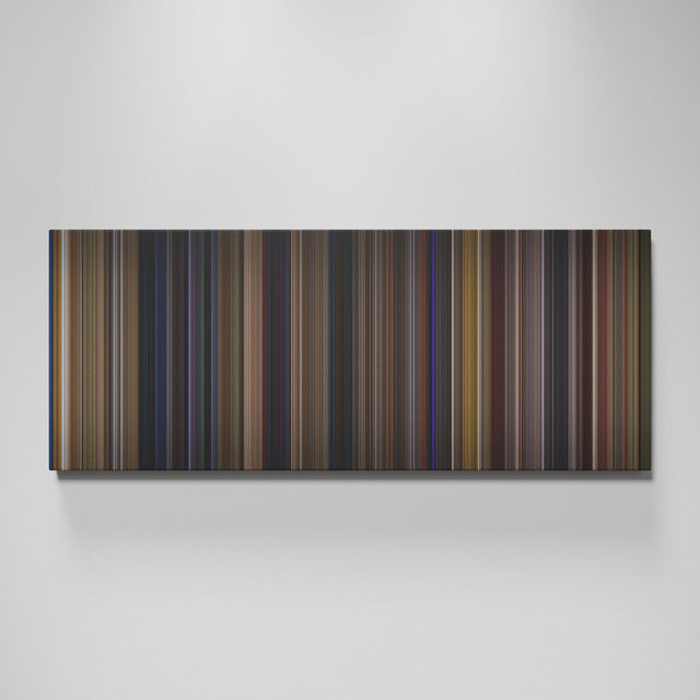 Almost Famous movie canvas wall art - color palette print