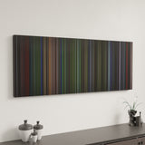 Predator canvas art in modern interior - movie color palette