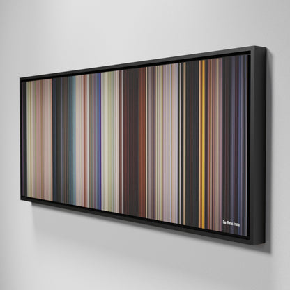 Side view of Framed Buff's of The 'Burbs Frome on the wall