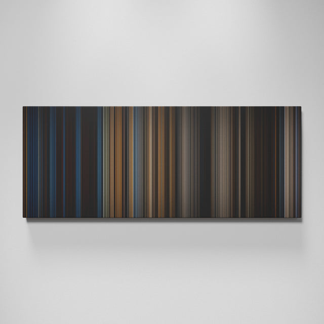 Gladiator movie canvas wall art - color palette print