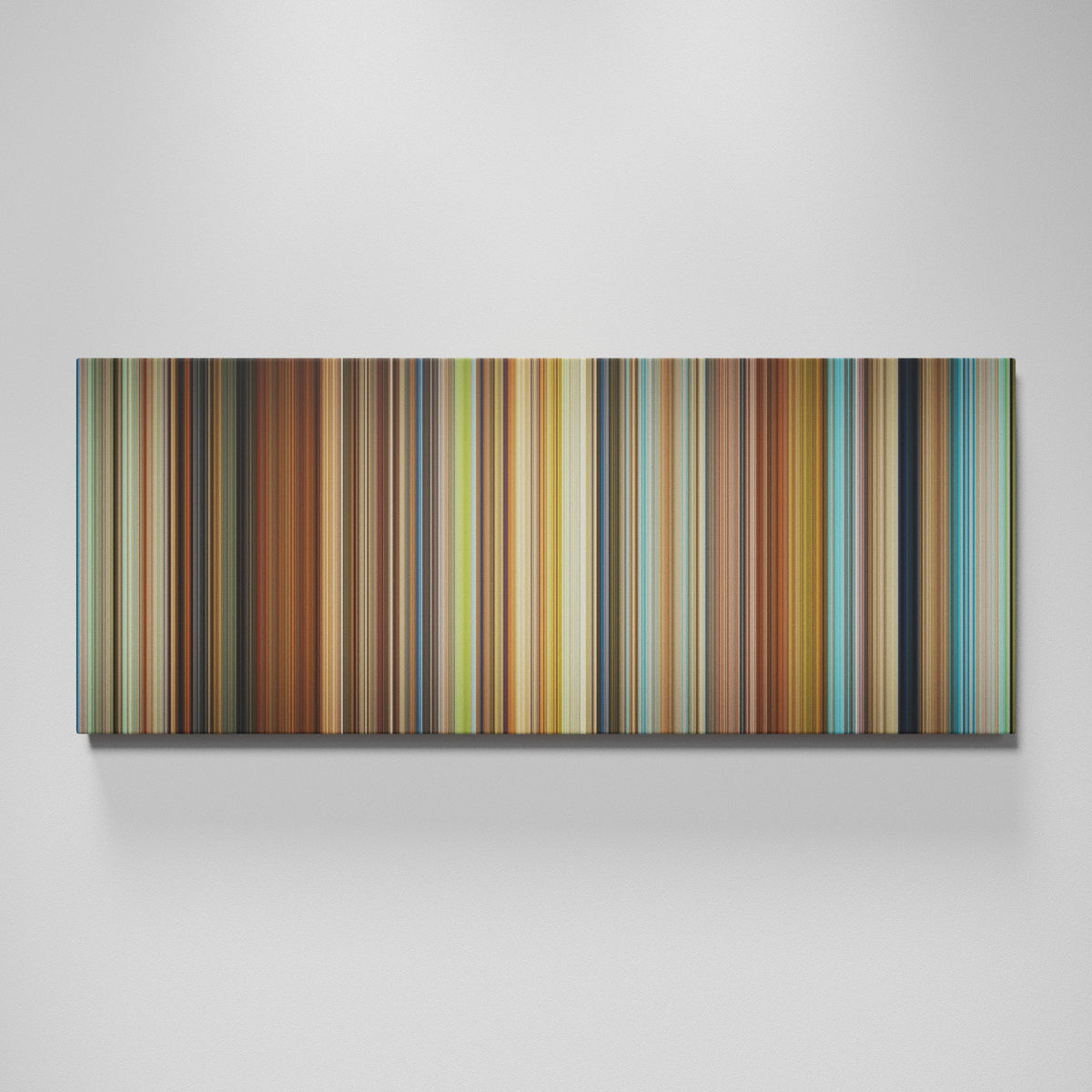 Spirited Away movie canvas wall art - color palette print