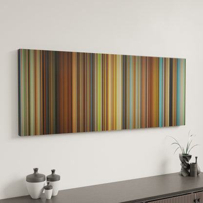 Minimal interior design with Spirited Away Frome on the wall