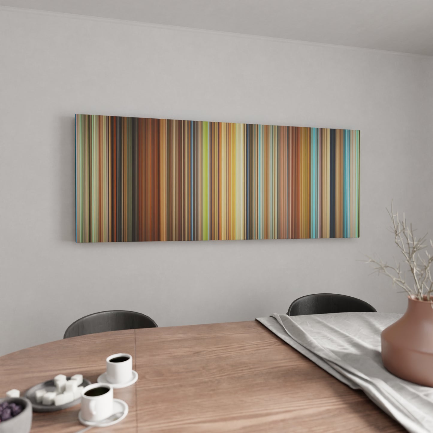 Kitchen with Spirited Away Frome on the wall