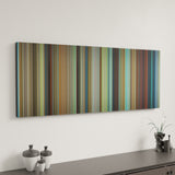 Howl's Moving Castle canvas art in modern interior - movie color palette