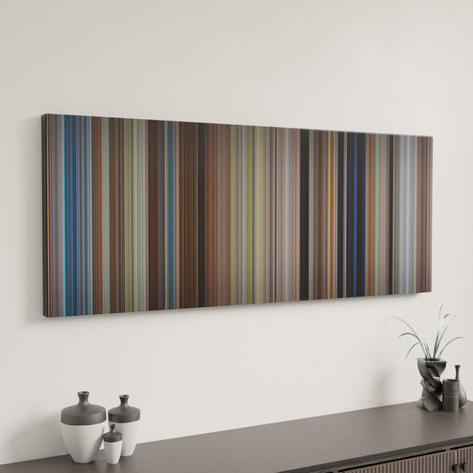 Minimal interior design with 50 First Dates Frome on the wall