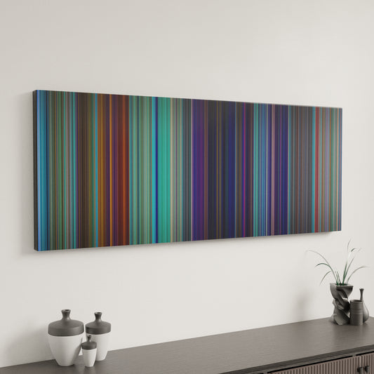 Minimal interior design with Shark Tale Frome on the wall