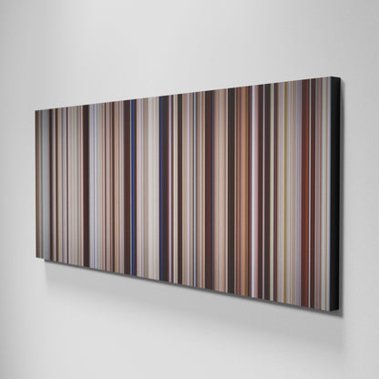 Side view of Basic of Dances With Wolves Frome on the wall