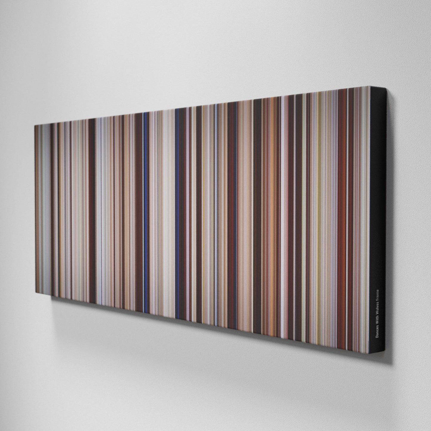 Side view of Buff's of Dances With Wolves Frome on the wall