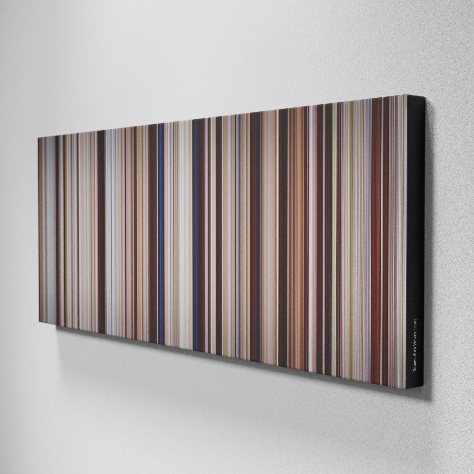 Side view of Buff's of Dances With Wolves Frome on the wall