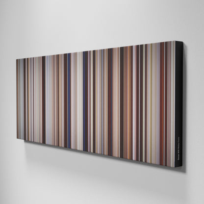 Side view of Buff's of Dances With Wolves Frome on the wall