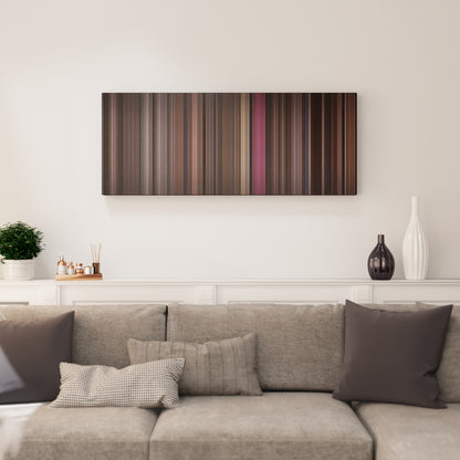 Living room interior with The Boondock Saints Frome on the wall