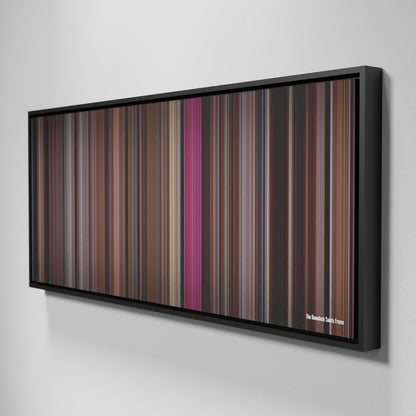 Side view of Framed Buff's of The Boondock Saints Frome on the wall