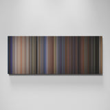 Twister movie canvas wall art - color palette print