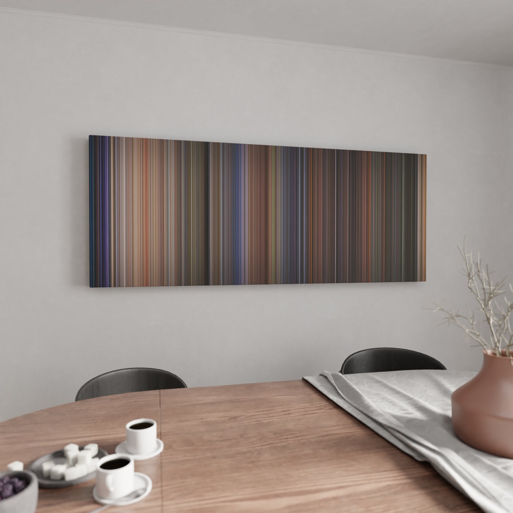 Kitchen with Twister Frome on the wall