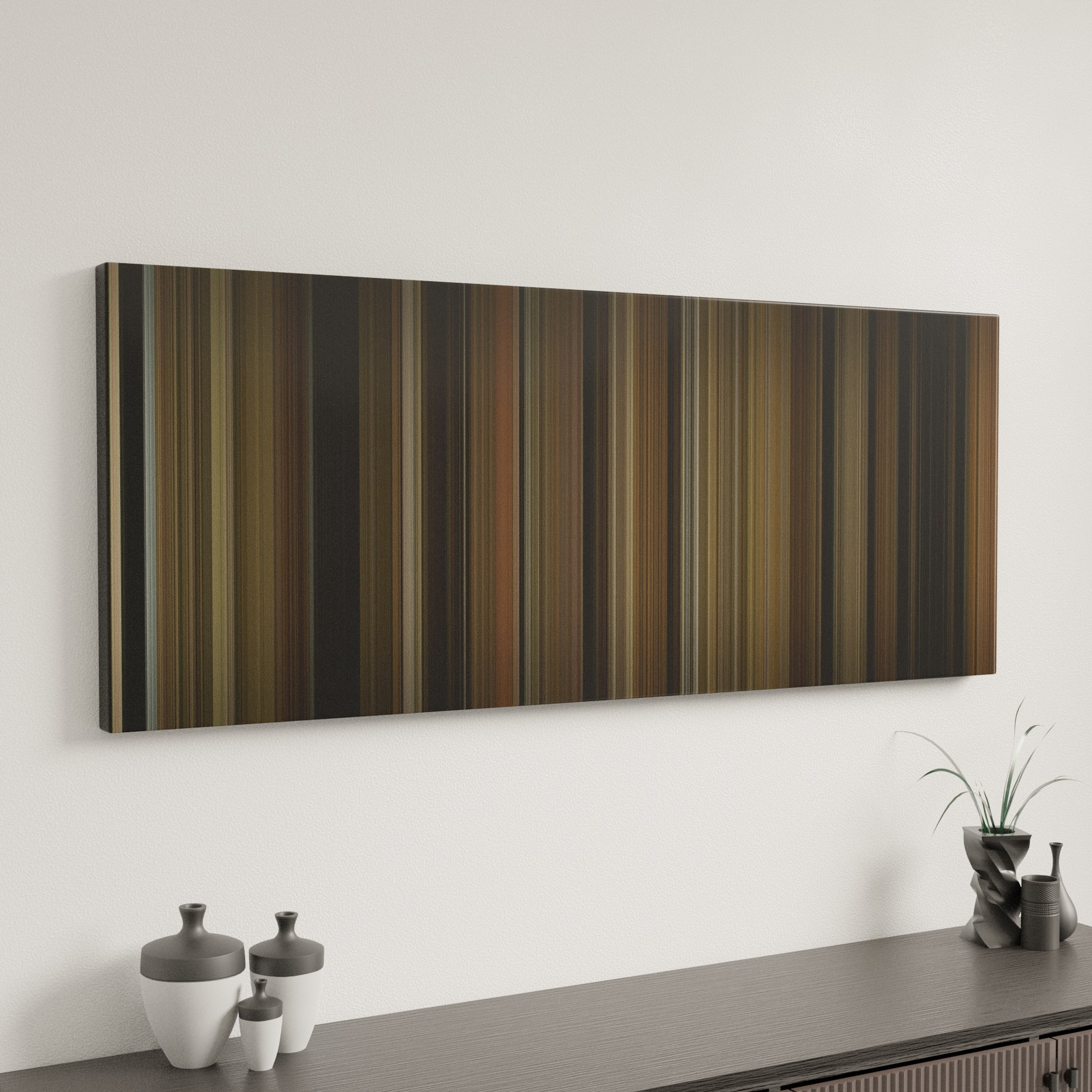 Minimal interior design with It's a Wonderful Life Frome on the wall