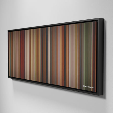 500 Days of Summer movie canvas art - framed wall print