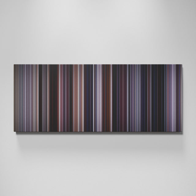 The Departed movie canvas wall art - color palette print