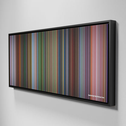 Side view of Framed Buff's of How the Grinch Stole Christmas Frome on the wall