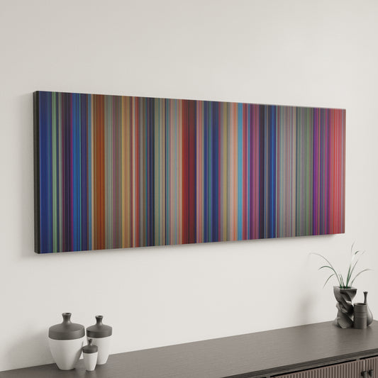 Minimal interior design with Lilo & Stitch Frome on the wall