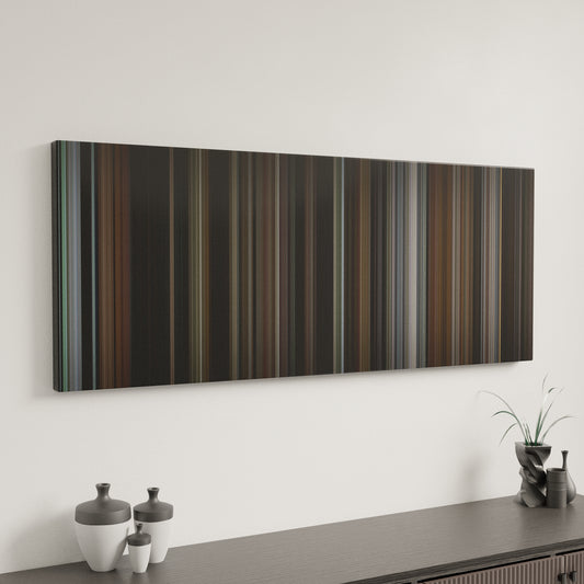 Minimal interior design with Sleepless in Seattle Frome on the wall