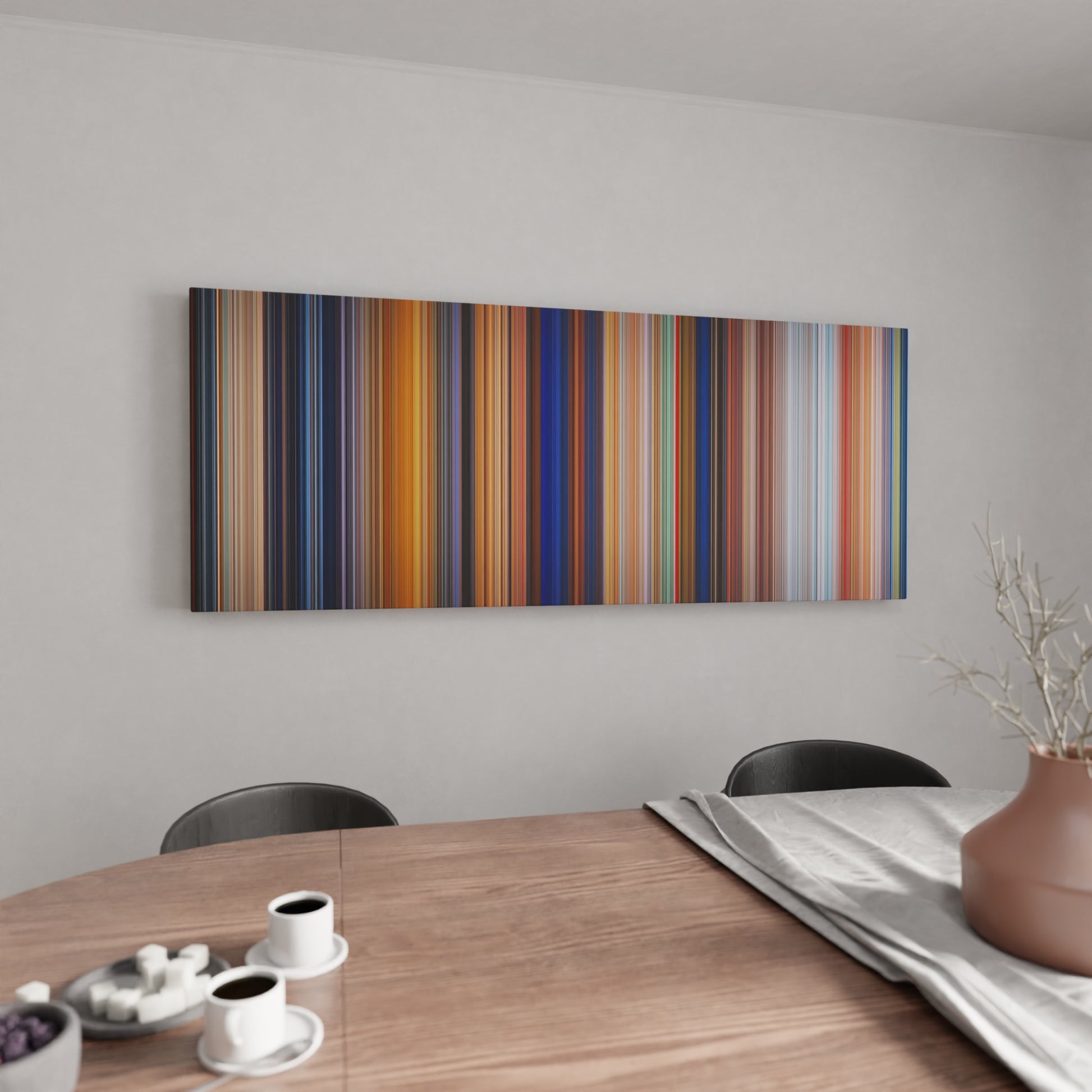 Kitchen with The Iron Giant Frome on the wall