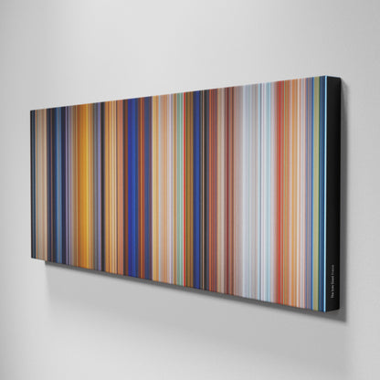 Side view of Buff's of The Iron Giant Frome on the wall