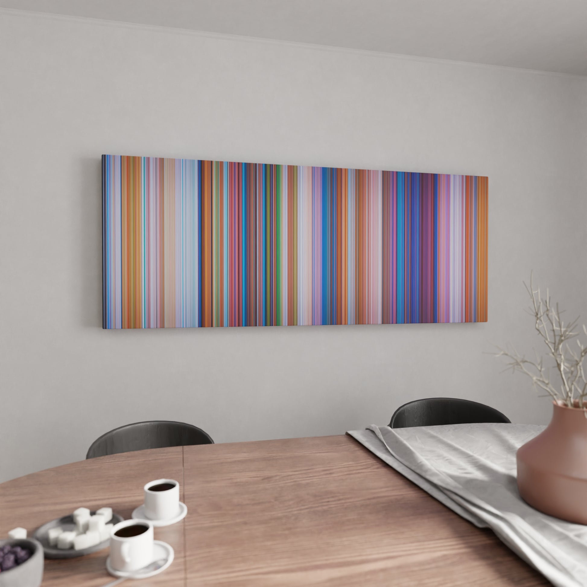 Kitchen with The Grinch Frome on the wall