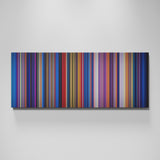 Fantasia movie canvas wall art - color palette print