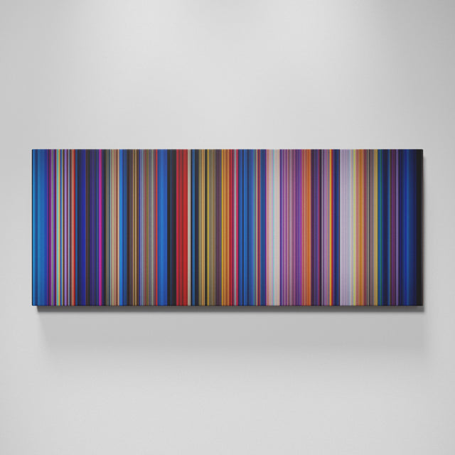 Fantasia movie canvas wall art - color palette print