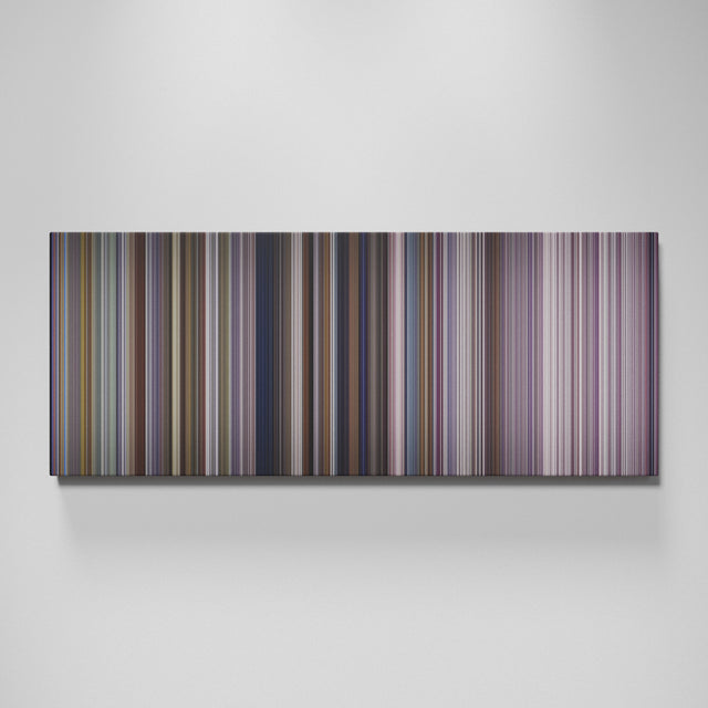 Miracle movie canvas wall art - color palette print