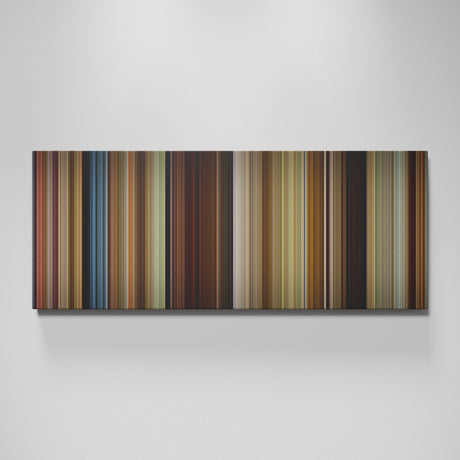 A River Runs Through It movie canvas wall art - color palette print