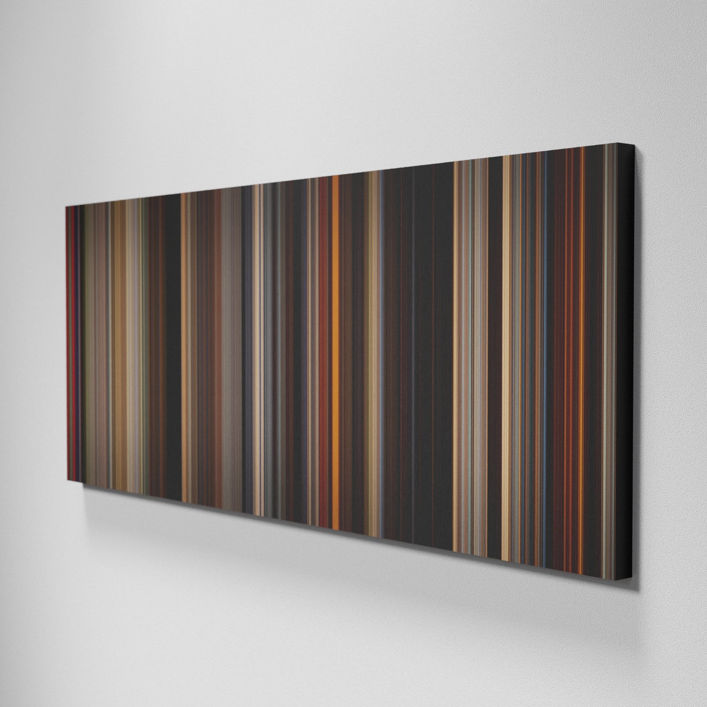 Side view of Basic of The Ten Commandments Frome on the wall