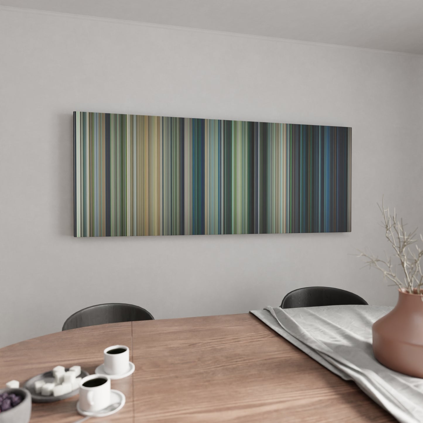 Kitchen with Jurassic World Frome on the wall