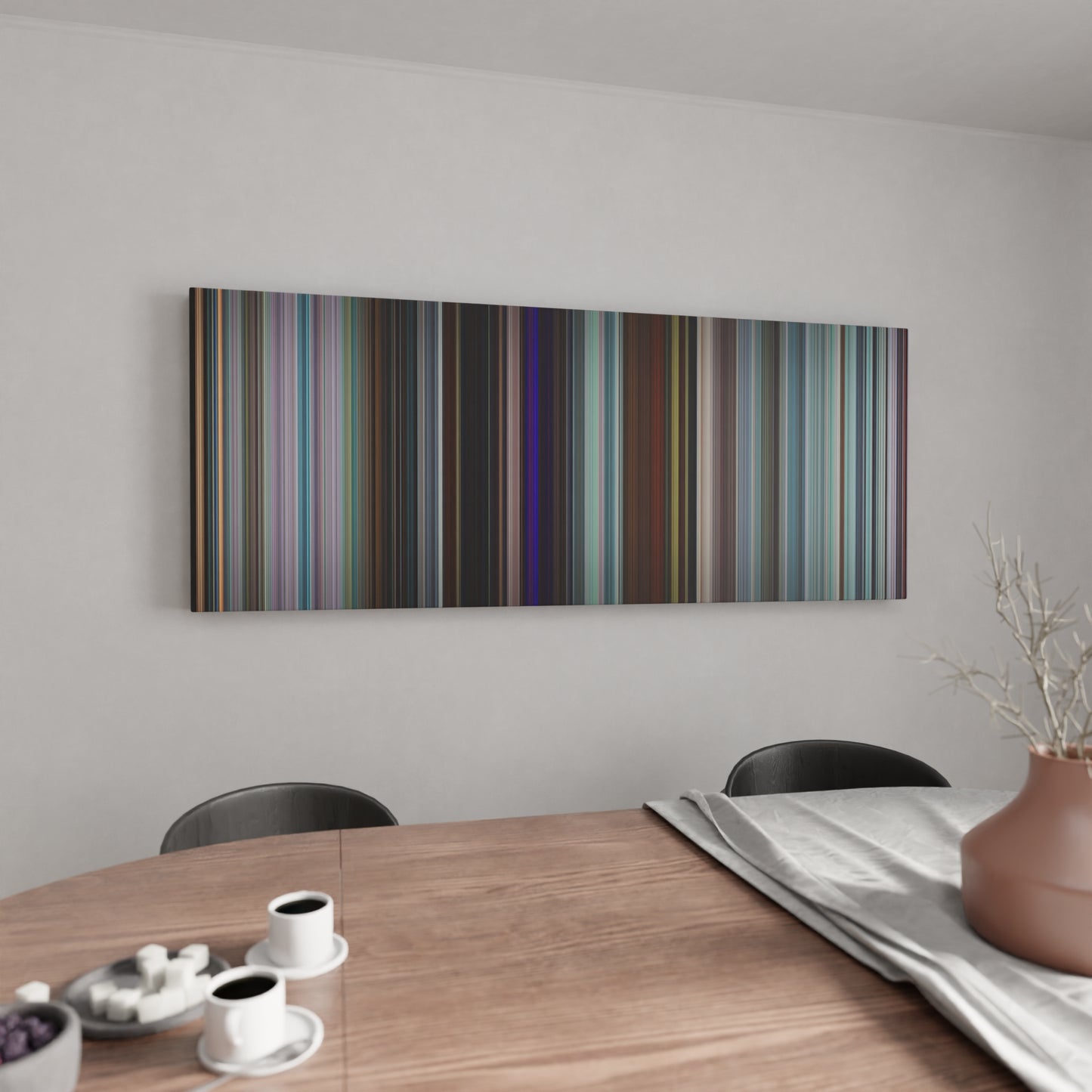 Kitchen with Uncut Gems Frome on the wall