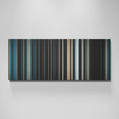 Serenity movie canvas wall art - color palette print
