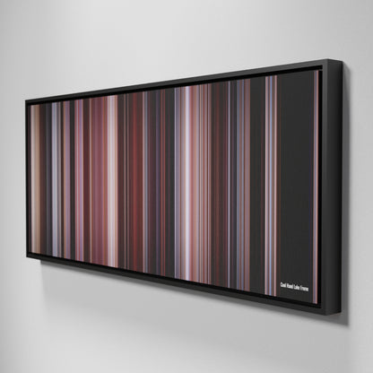 Side view of Framed Buff's of Cool Hand Luke Frome on the wall