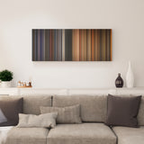 True Romance canvas print in living room - film wall decor