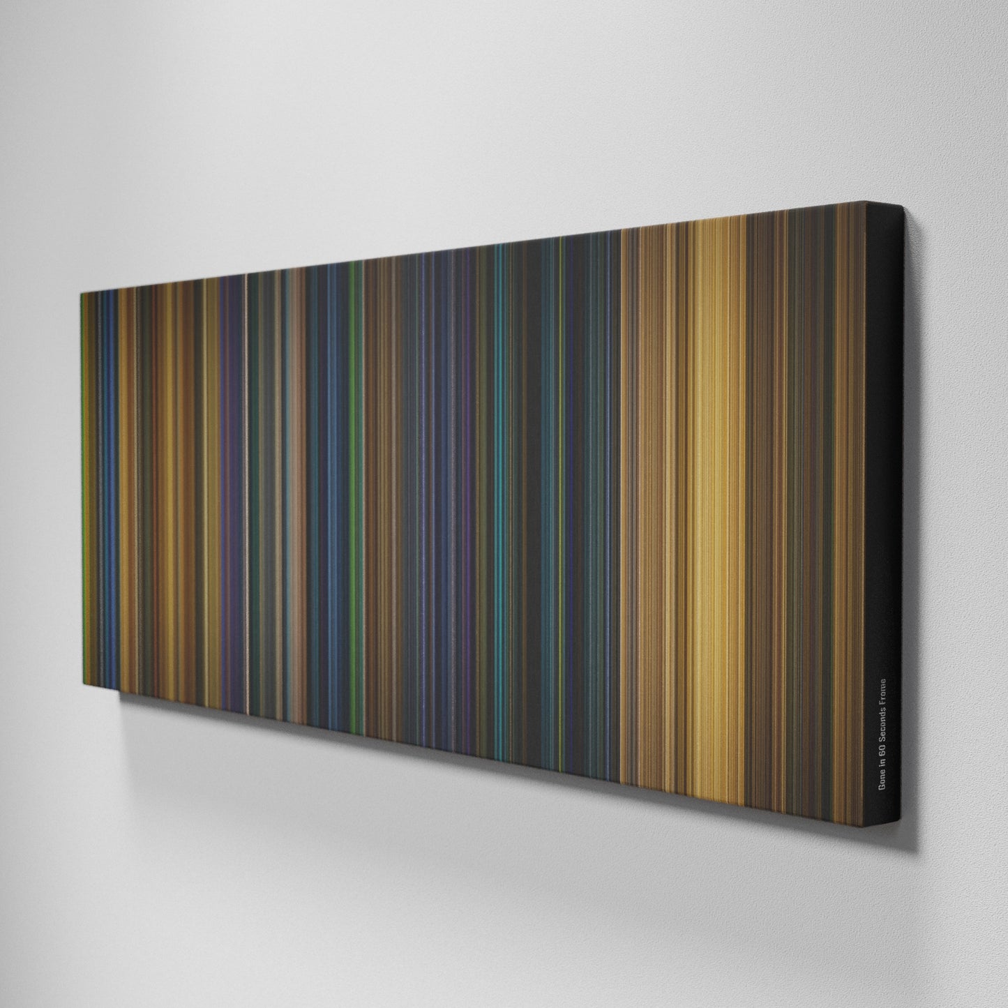 Side view of Buff's of Gone in 60 Seconds Frome on the wall