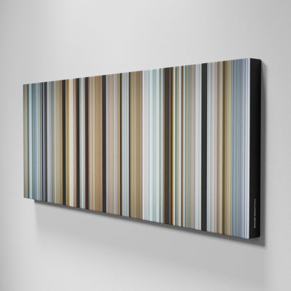 Side view of Buff's of Jeremiah Johnson Frome on the wall