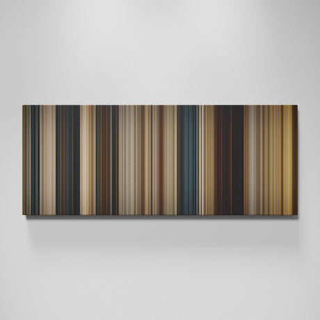 300 movie canvas wall art - color palette print