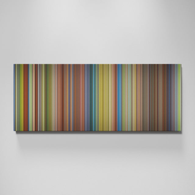 Princess Mononoke movie canvas wall art - color palette print