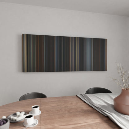 Kitchen with Godzilla Frome (2014) on the wall