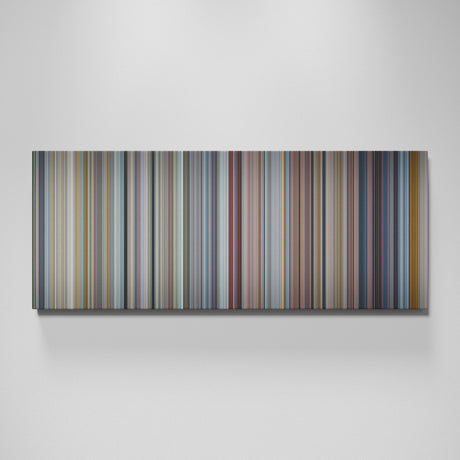 Love Actually movie canvas wall art - color palette print