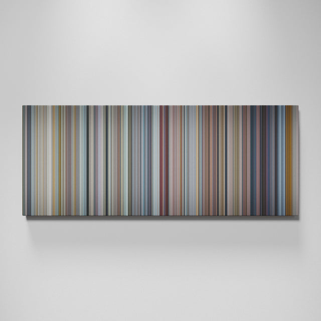 Love Actually movie canvas wall art - color palette print