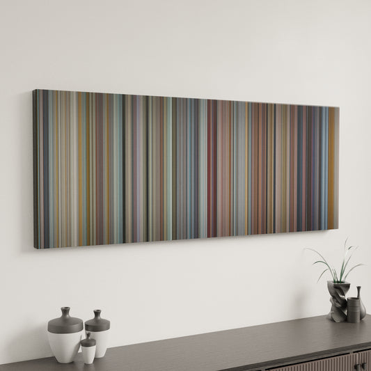 Minimal interior design with Love Actually Frome on the wall