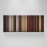 Django Unchained movie canvas wall art - color palette print